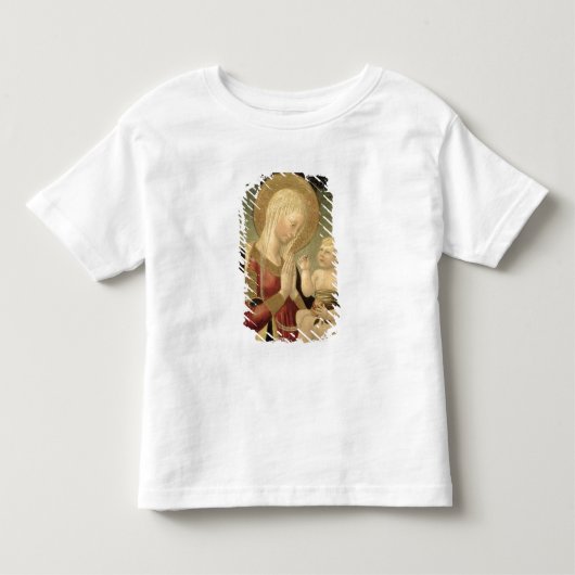 ザクロを持つマドンナそして子供 トドラーTシャツ (正面)