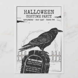 ザクロウハロウィーンコスチュームパーティの招待状 招待状