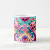 ザクロカラフルナテ コーヒーマグカップ (中央)