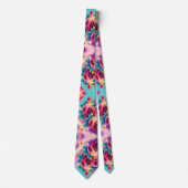 ザクロカラフルナテ ネクタイ (正面)