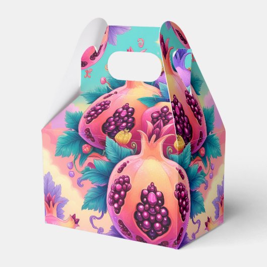 ザクロカラフルナテ フェイバーボックス (正面サイド)