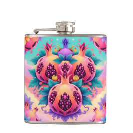 ザクロカラフルナテ フラスク