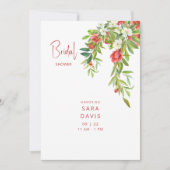 ザクロカラフルナートトスカーナブライダル 招待状 (正面)