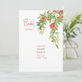 ザクロカラフルナートトスカーナブライダル 招待状 (スタンド正面)