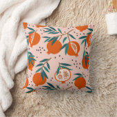 ザクロカラフルン酸パターン クッション (ブランケット)