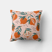 ザクロカラフルン酸パターン クッション (裏面)