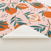 ザクロカラフルン酸パターン シェルパブランケット (3/4)