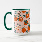 ザクロカラフルン酸パターン マグカップ (左)