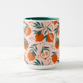 ザクロカラフルン酸パターン マグカップ (中央)