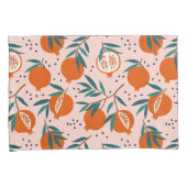 ザクロカラフルン酸パターン 枕カバー (正面右)