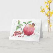 ザクロカード カード (黄色い花)