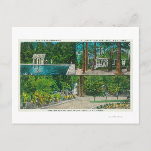 ザクログビューリゾートカステラCA ポストカード (正面)