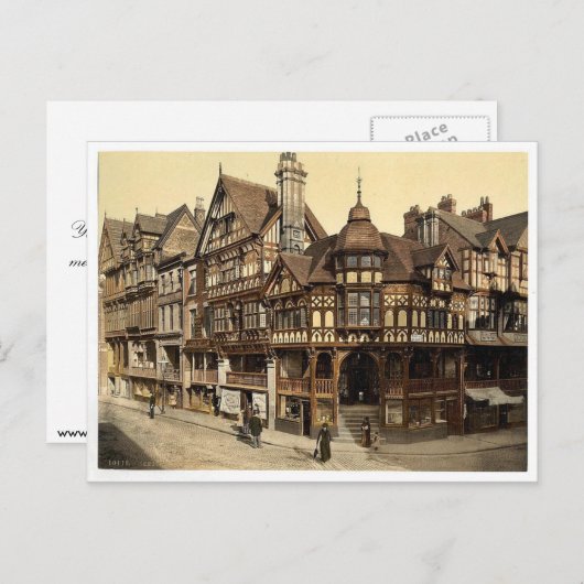 ザクロスアンドローズチェスターイギリスヴィンテージ写真 ポストカード (正面/裏面)