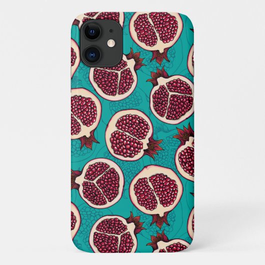 ザクロターコイズ Case-Mate iPhoneケース (裏面)