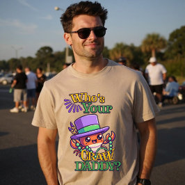 ザクロダディのザリガニおもしろいのパニーは誰だ Tシャツ