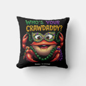 ザクロダディクロフィッシュマーディおもしろいグラ クッション (正面)