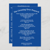 ザクロッシングオーバー祈りの言葉カード エンクロージャーカード (正面/裏面)