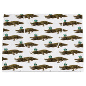 ザクロッ王室のク – ジュエルアリゲーター ラージペーパーバッグ (正面)