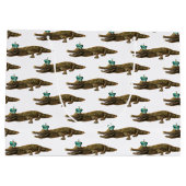 ザクロッ王室のク – ジュエルアリゲーター ラージペーパーバッグ (裏面)