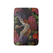 ザクロバラ:刺繍芸術 バスマット (正面縦)