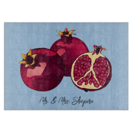 ザクロパーソナライズされたナートChalah Board カッティングボード