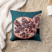 ザクロビーガンフルーツグルメグルメお土産 クッション (ブランケット)