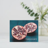 ザクロビーガンフルーツグルメグルメお土産 シーズンポストカード (スタンド正面)