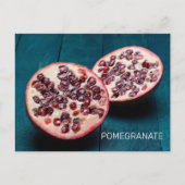 ザクロビーガンフルーツグルメグルメお土産 シーズンポストカード (正面)