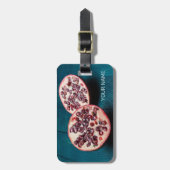 ザクロビーガンフルーツグルメグルメお土産 ラゲッジタグ (正面縦)