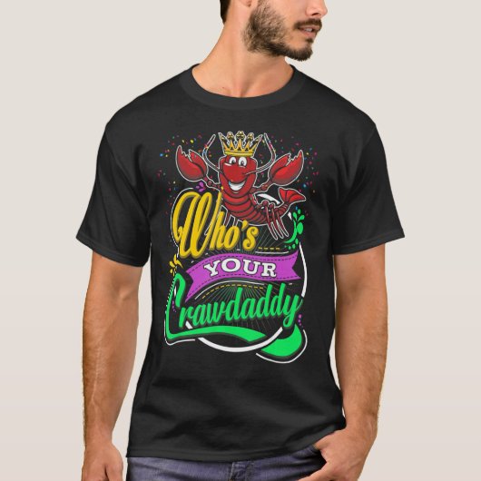 ザクロフィッシュマーディグラって誰だ Tシャツ (正面)