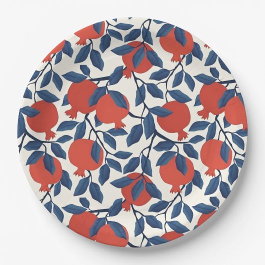 ザクロフェスティバル ペーパープレート (正面)