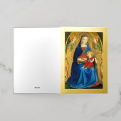 ザクロマドンナ 箔グリーティングカード (外側レイダウン)