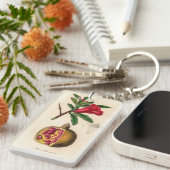 ザクロヴィンテージイラストレーション キーホルダー (正面右)