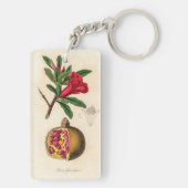 ザクロヴィンテージイラストレーション キーホルダー (裏面)