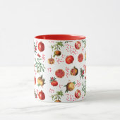 ザクロ地中海のン果柄 マグカップ (中央)