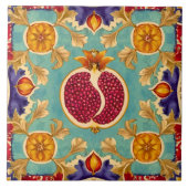 ザクロ愛 タイル (正面)