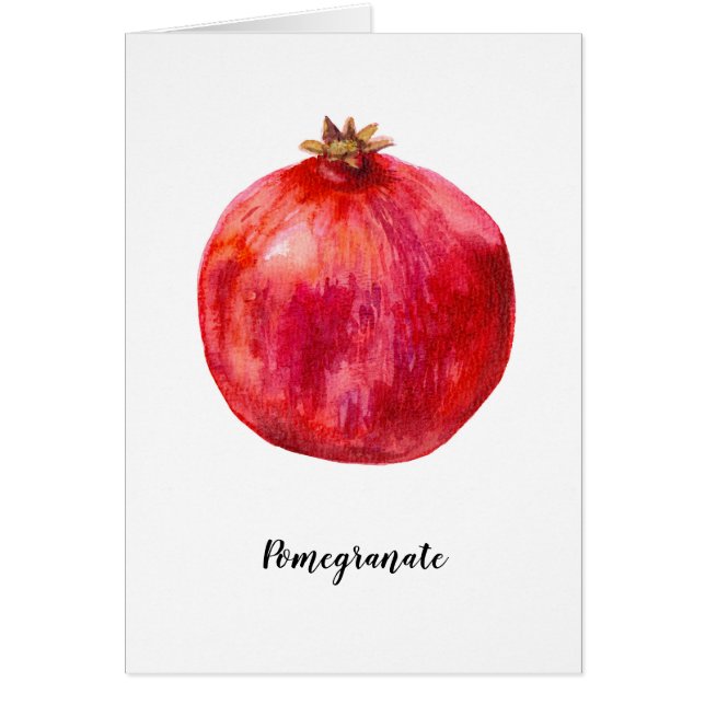 ザクロ果実水の色の装飾。 (正面)