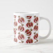 ザクロ模様 ジャンボコーヒーマグカップ (右)