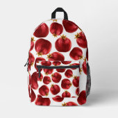 ザクロ模様 プリントバックパック (正面)