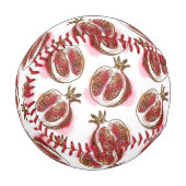 ザクロ模様 野球ボール (正面左)
