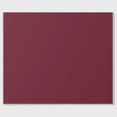 ザクロ無地のン色 ラッピングペーパー (フラット)