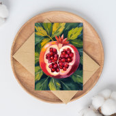 ザクロ種子 | フルーツ絵を描ズ ポストカード