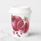 ザクロ紙カップ 紙コップ (正面)