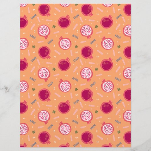 ザクロ紙 (正面)