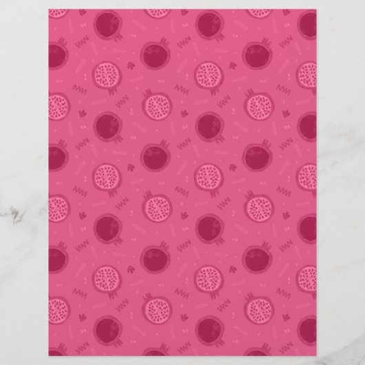 ザクロ紙 (裏面)