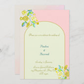 ザクロ結婚式招待状 シーズンカード (正面/裏面)