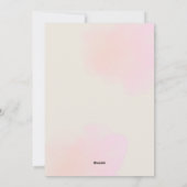 ザクロ結婚式招待状 シーズンカード (裏面)