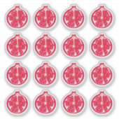 ザクロ絵を描ス シール (正面)