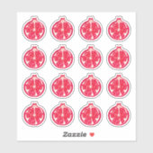 ザクロ絵を描ス シール (シート)