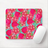 ザクロ絵を描マウスパッド マウスパッド (マウス)